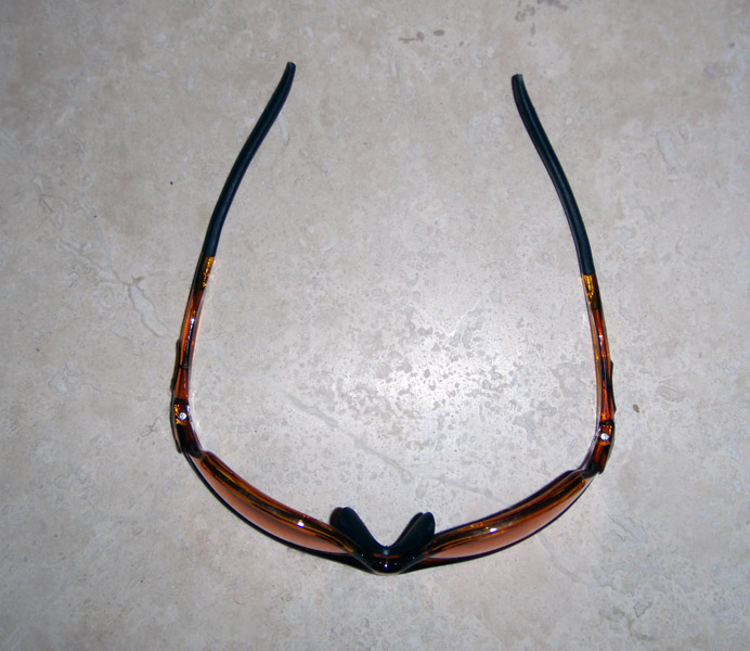 Tifosi glasses from below